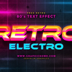 80s Text Effect 80s Text Effect